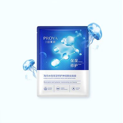 ag贵宾会海月水母保湿修护神经酰胺面膜